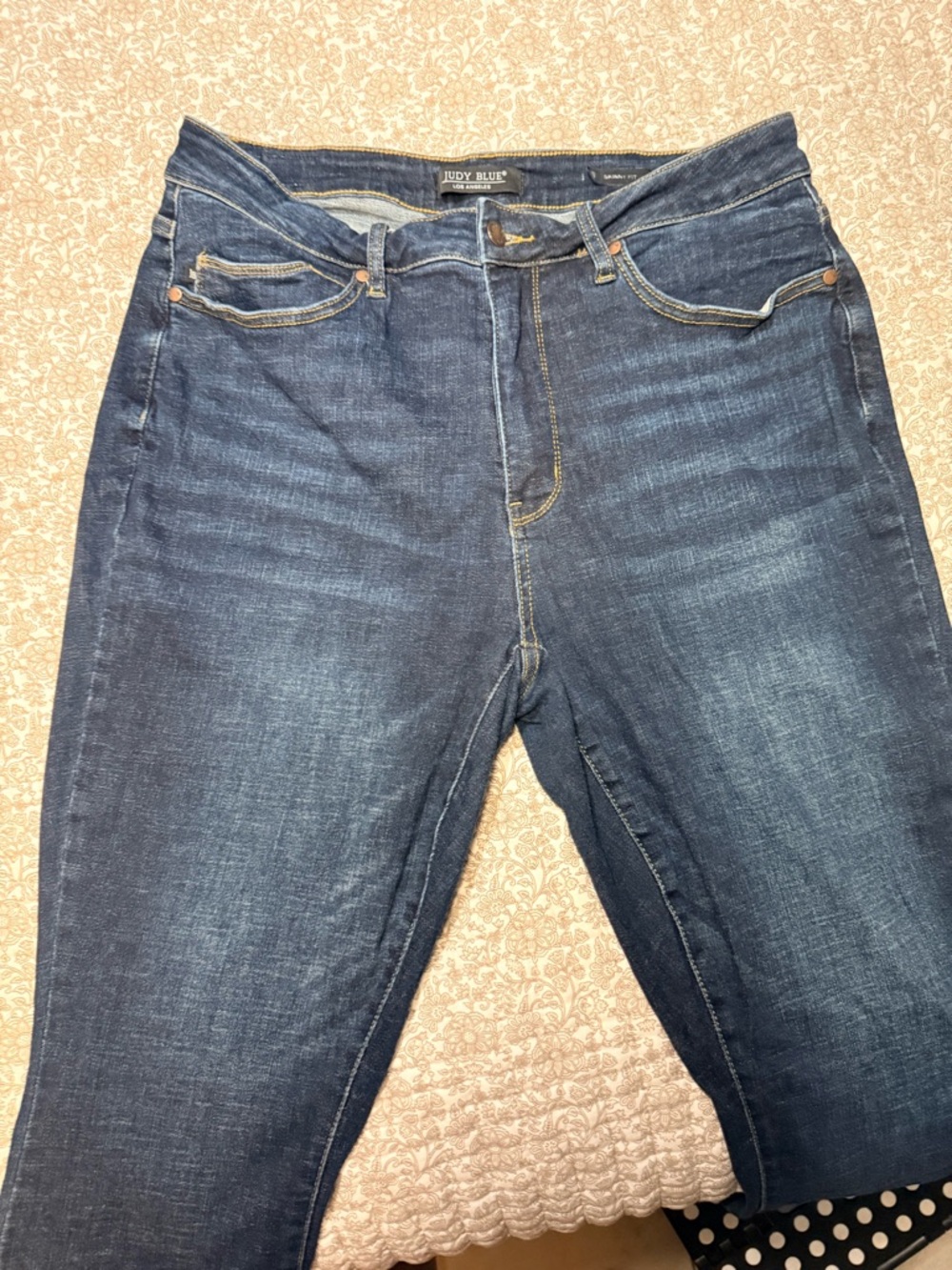Judy Blue Women's Dark Blue Skinny Jeans